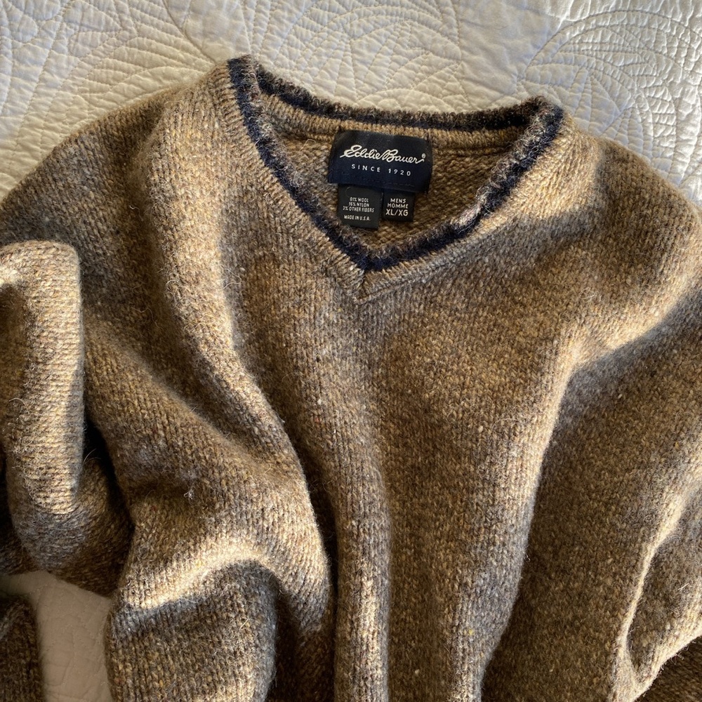 EDDIE BAUER wool sweater